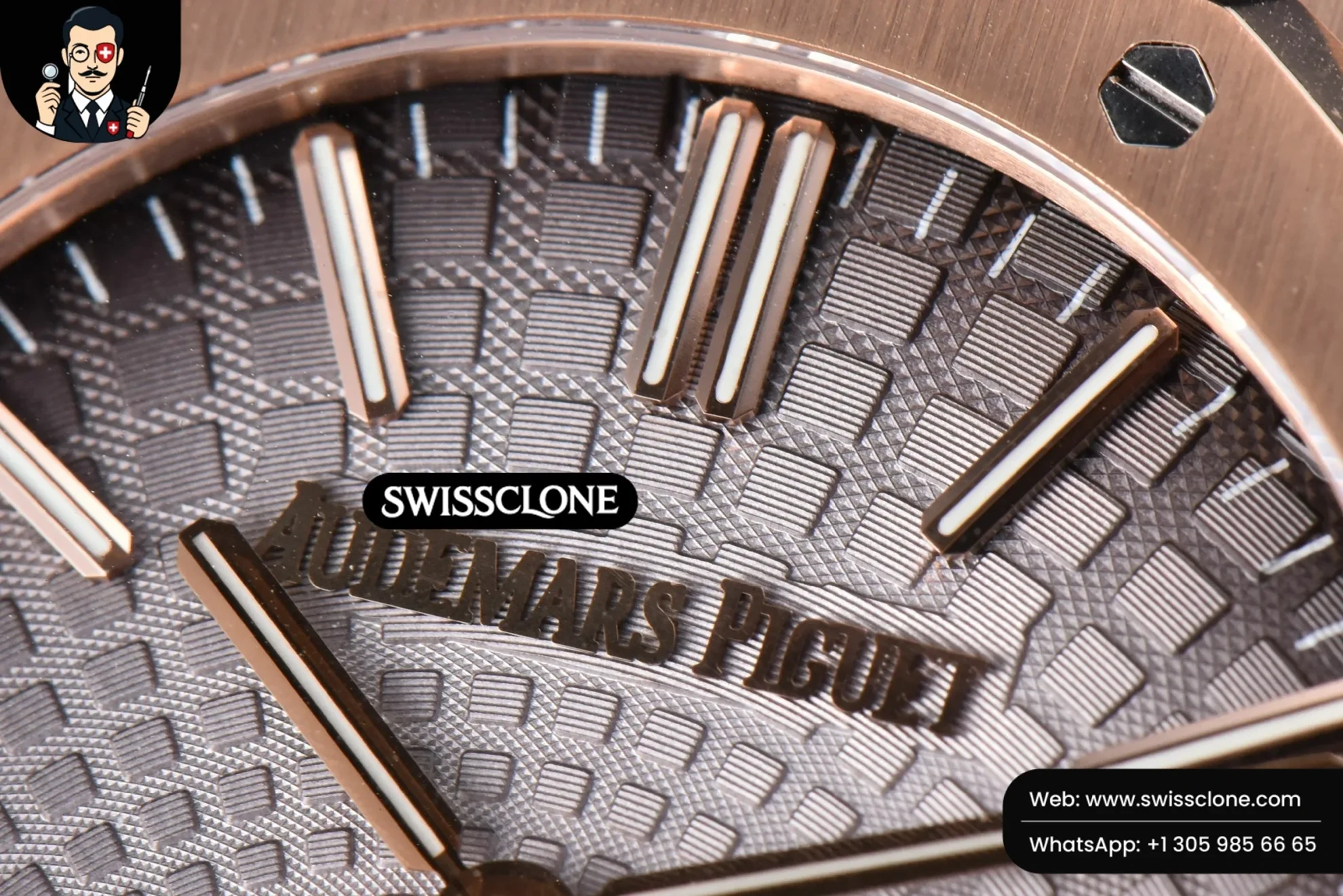 Audemars Piguet Royal Oak Tourbillon 41mm R8F Gray Dial Flying Tourb 1:1 Super Clone - Clasp & Bracelet Finishing