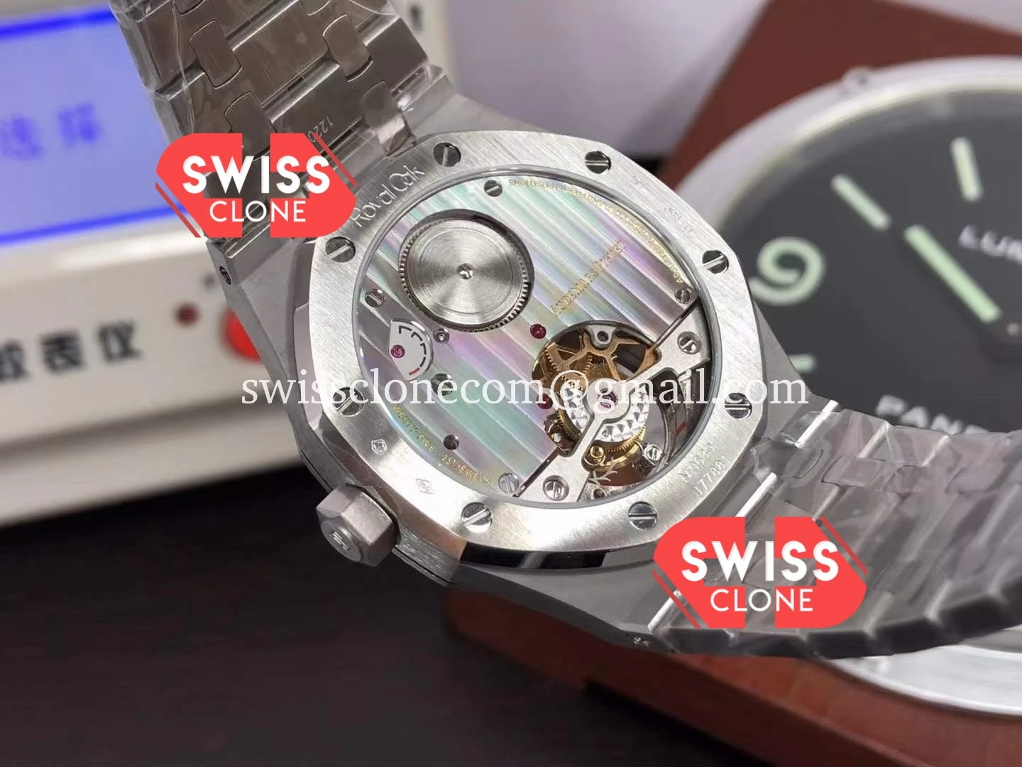 Audemars Piguet Royal Oak Tourbillon Diamond Bezel 41mm 1:1 Super Clone - On-Wrist Presence View