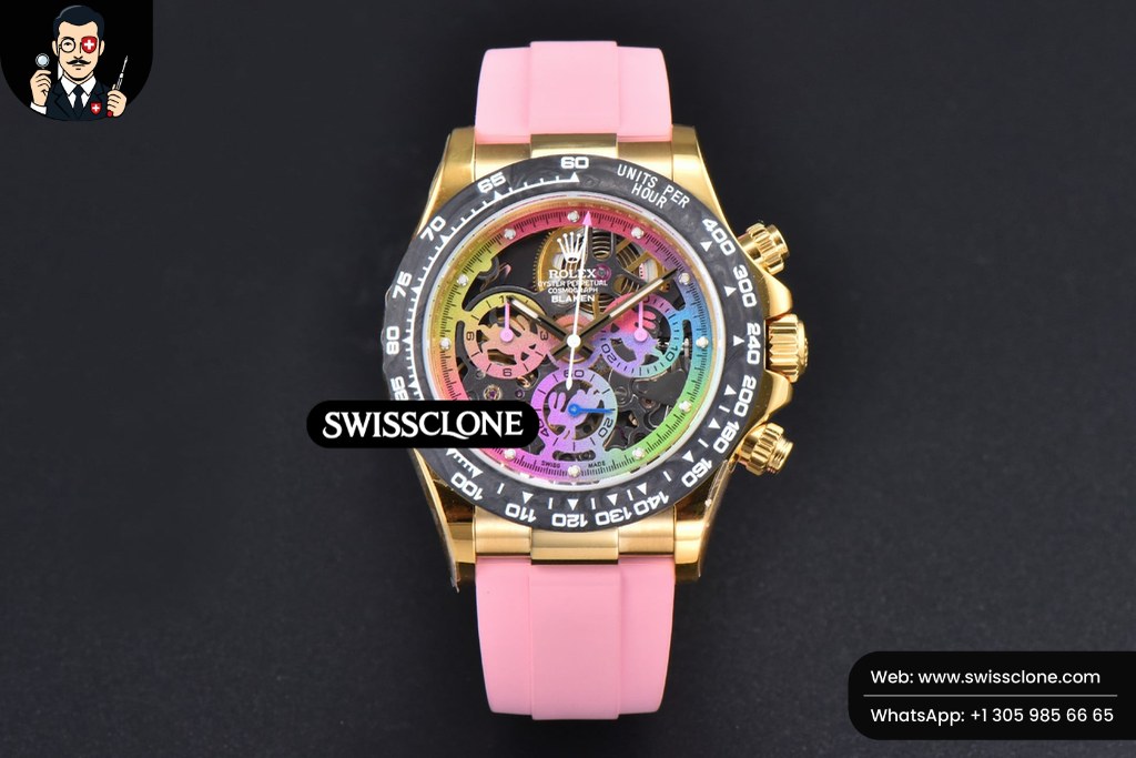 Rolex Daytona Blaken Skeleton Carbon 1:1 Super Clone