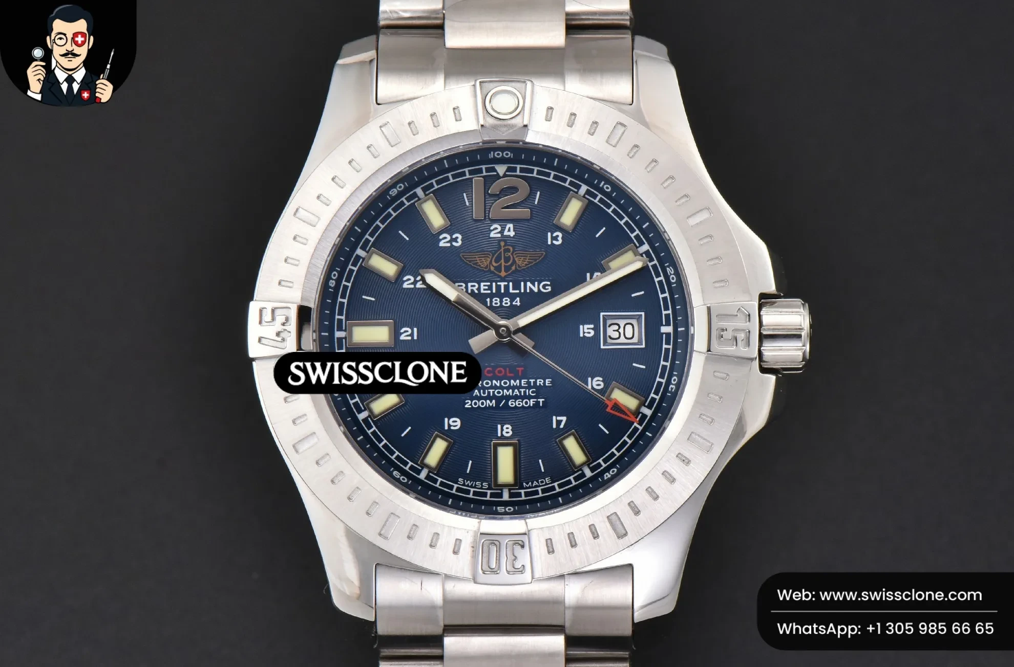 Avenger Automatic 43mm TF Blue Dial