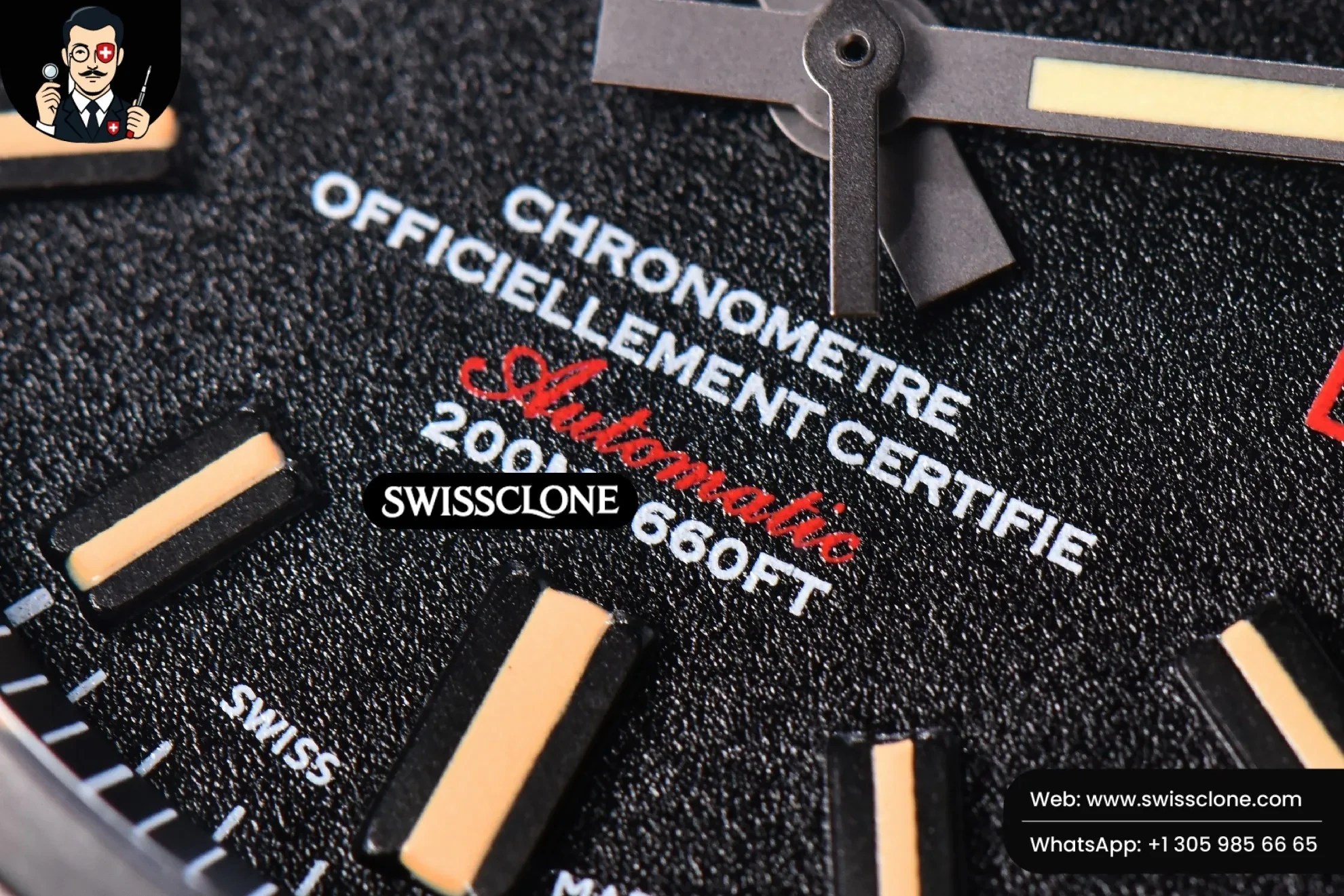 Breitling Avenger BlackBird TF 44mm Ti Black Dial Nylon 1:1 Super Clone - Lateral Case Thickness Profile