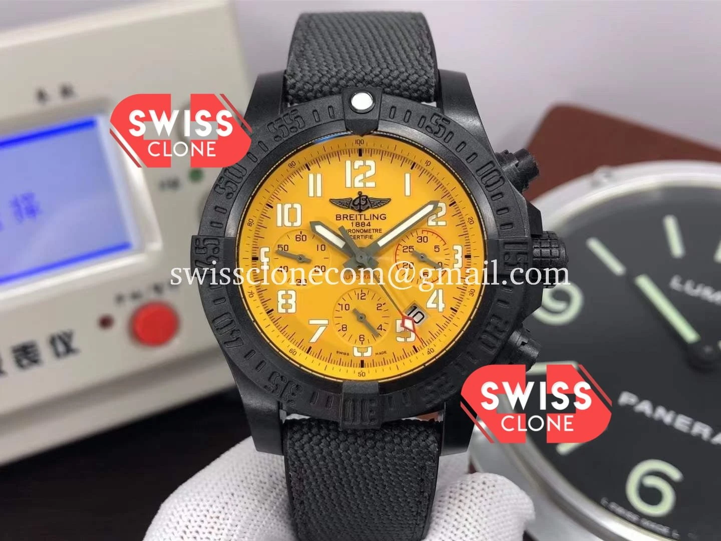 Breitling Avenger Hurricane Chronograph Cobra Yellow