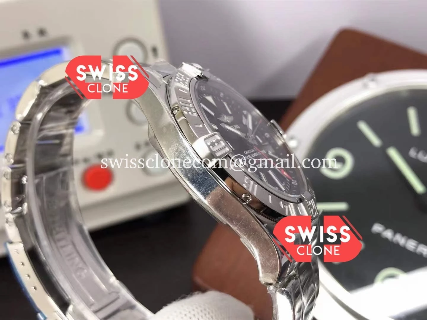 Breitling Avenger Seawolf 1:1 Super Clone - Lateral Case Thickness Profile