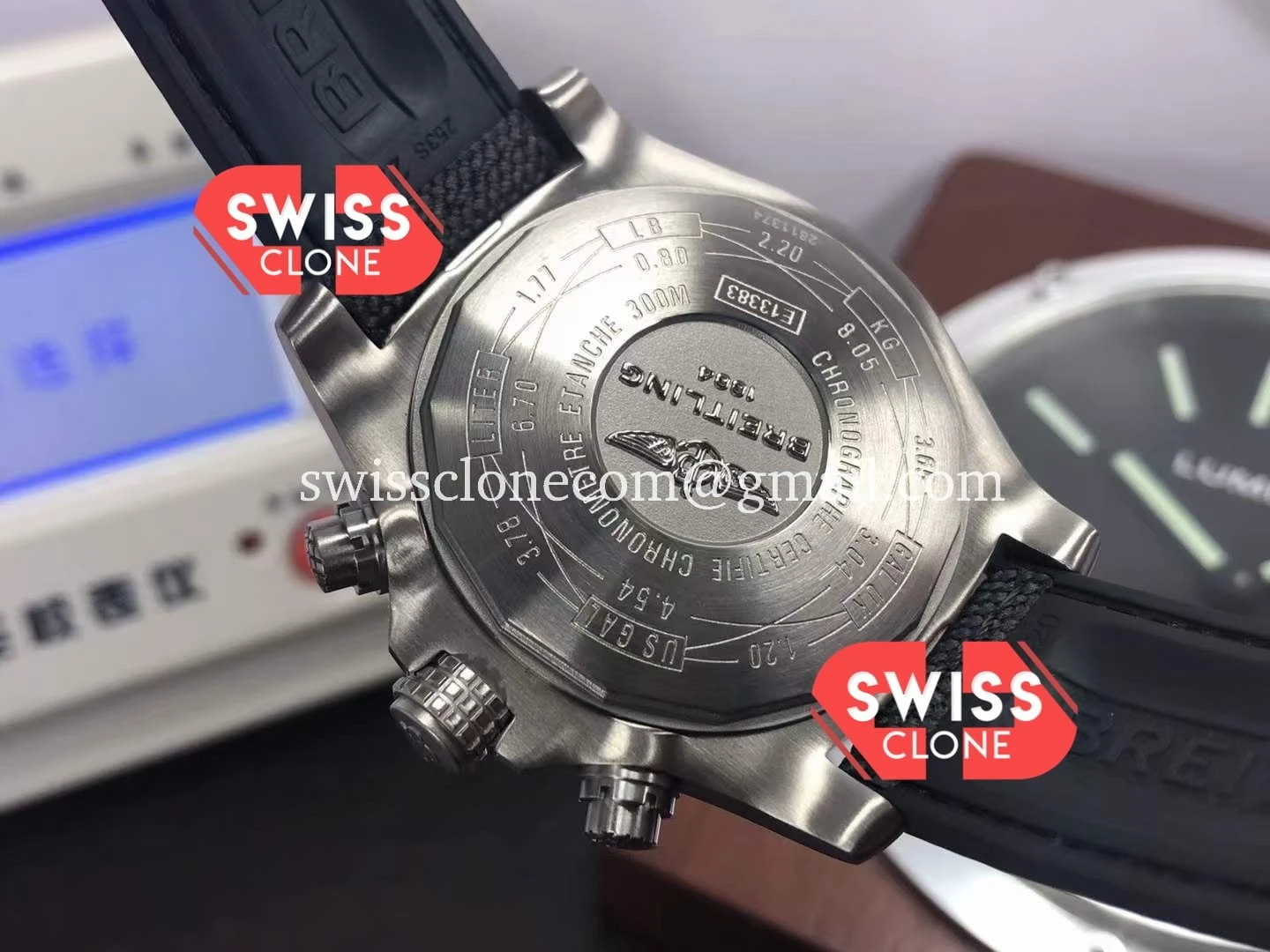Breitling Avenger Titanium Case 1:1 Super Clone - On-Wrist Presence View