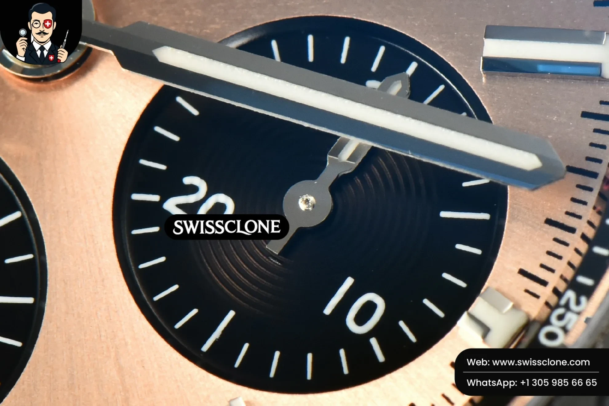 Breitling Chronomat B01 42mm GF RG/Black Dial 7750 1:1 Super Clone - On-Wrist Presence View