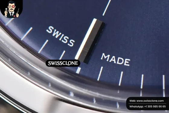 Breitling Transocean Day & Date V7F 43mm Blue Dial Black Leather CA145 1:1 Super Clone - On-Wrist Presence View
