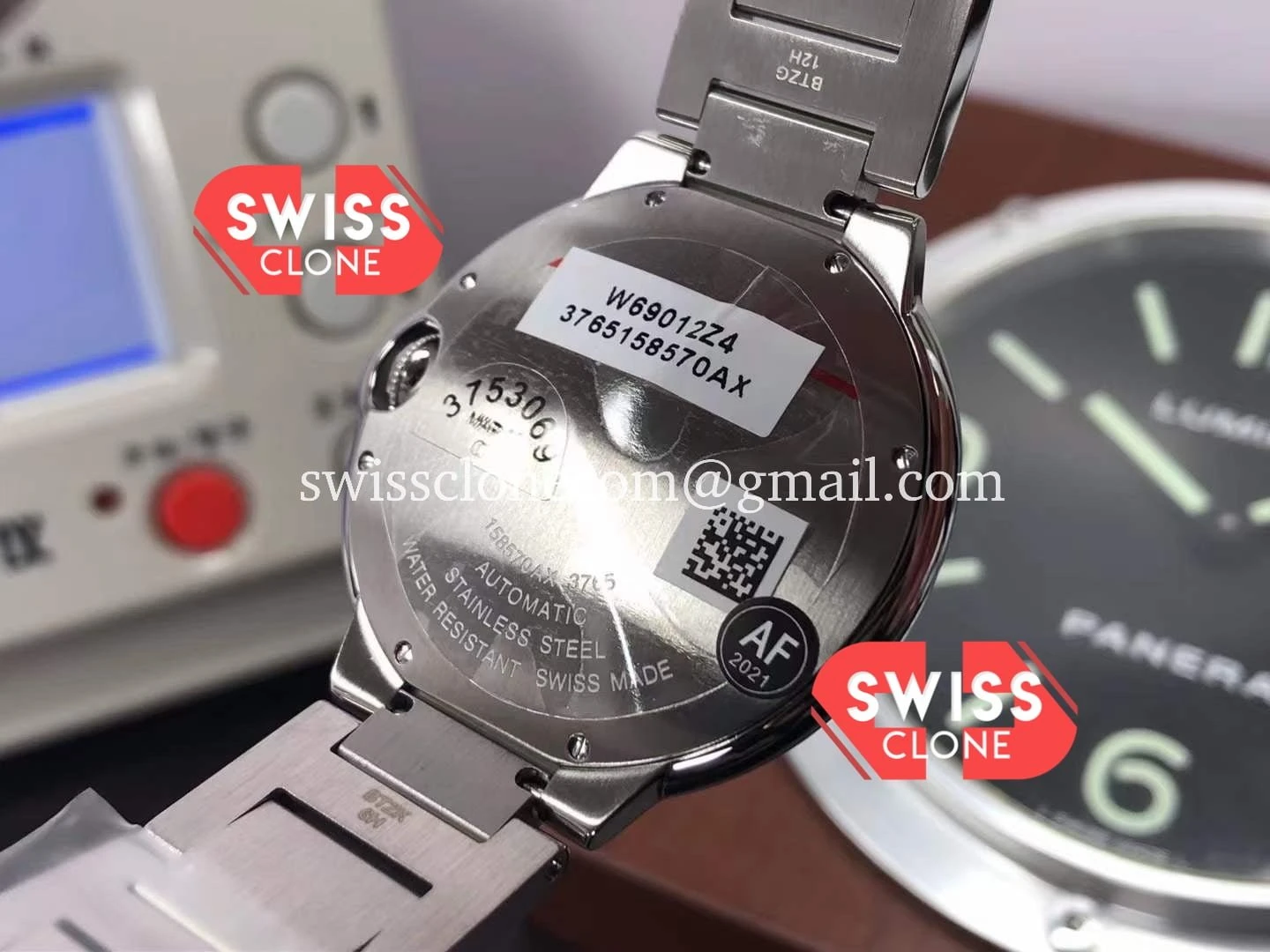 Cartier Ballon De Cartier Automatic Mirror Quality 42MM 1:1 Super Clone - On-Wrist Presence View