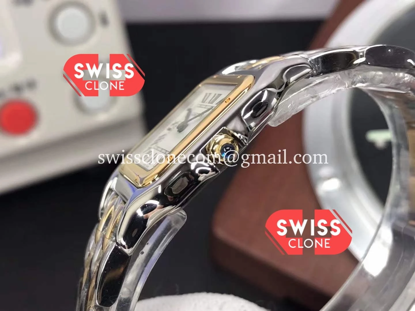 Cartier De Panthere 27mm 1:1 Super Clone - On-Wrist Presence View