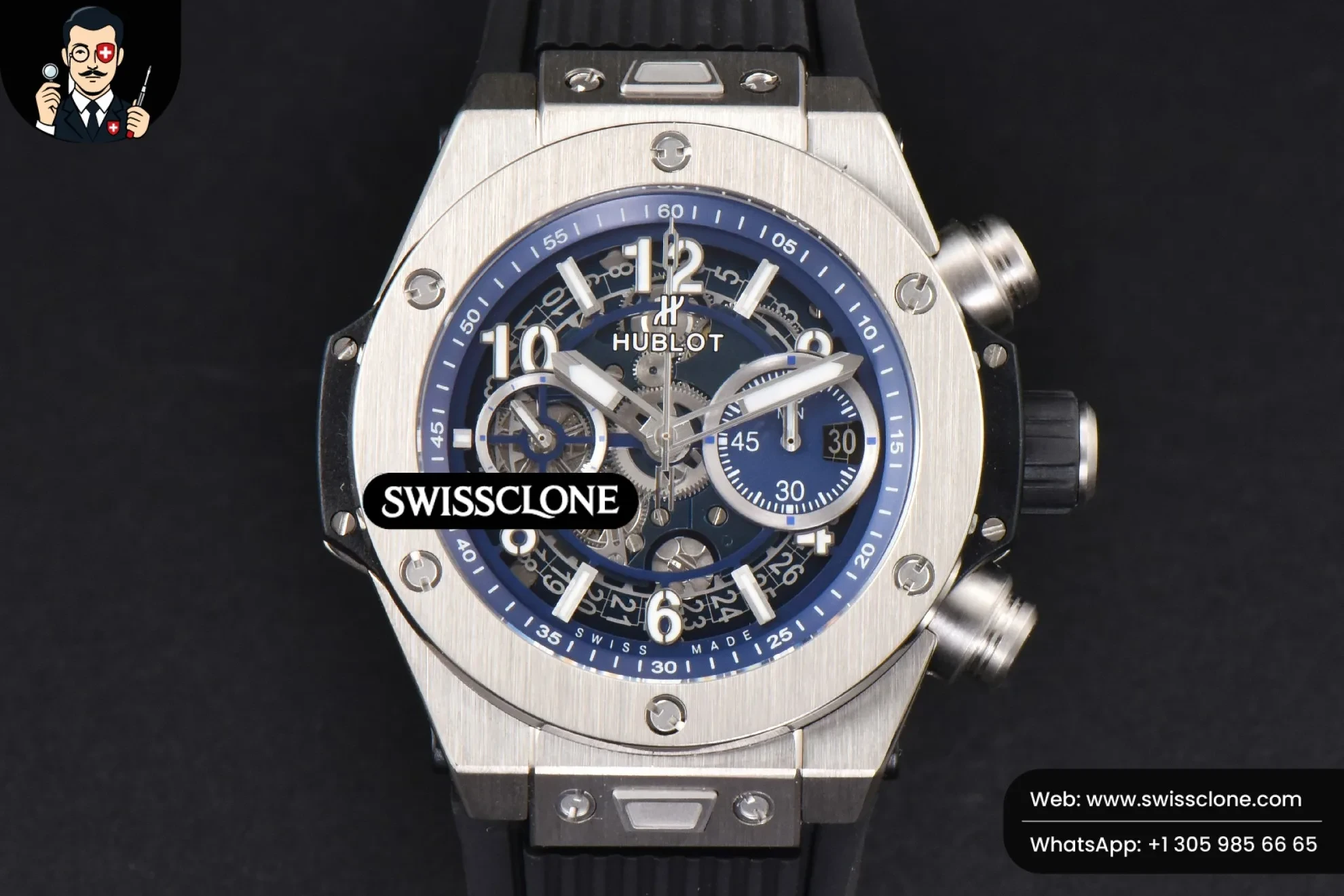 Hublot Big Bang Unico 45mm BBF Skeleton Dial Black Rubber