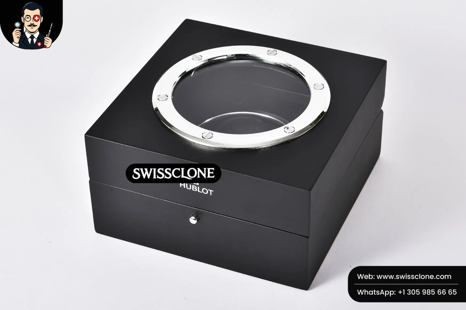 Hublot Box And Papers 1:1 Super Clone - Caseback & Cloned Calibre Movement