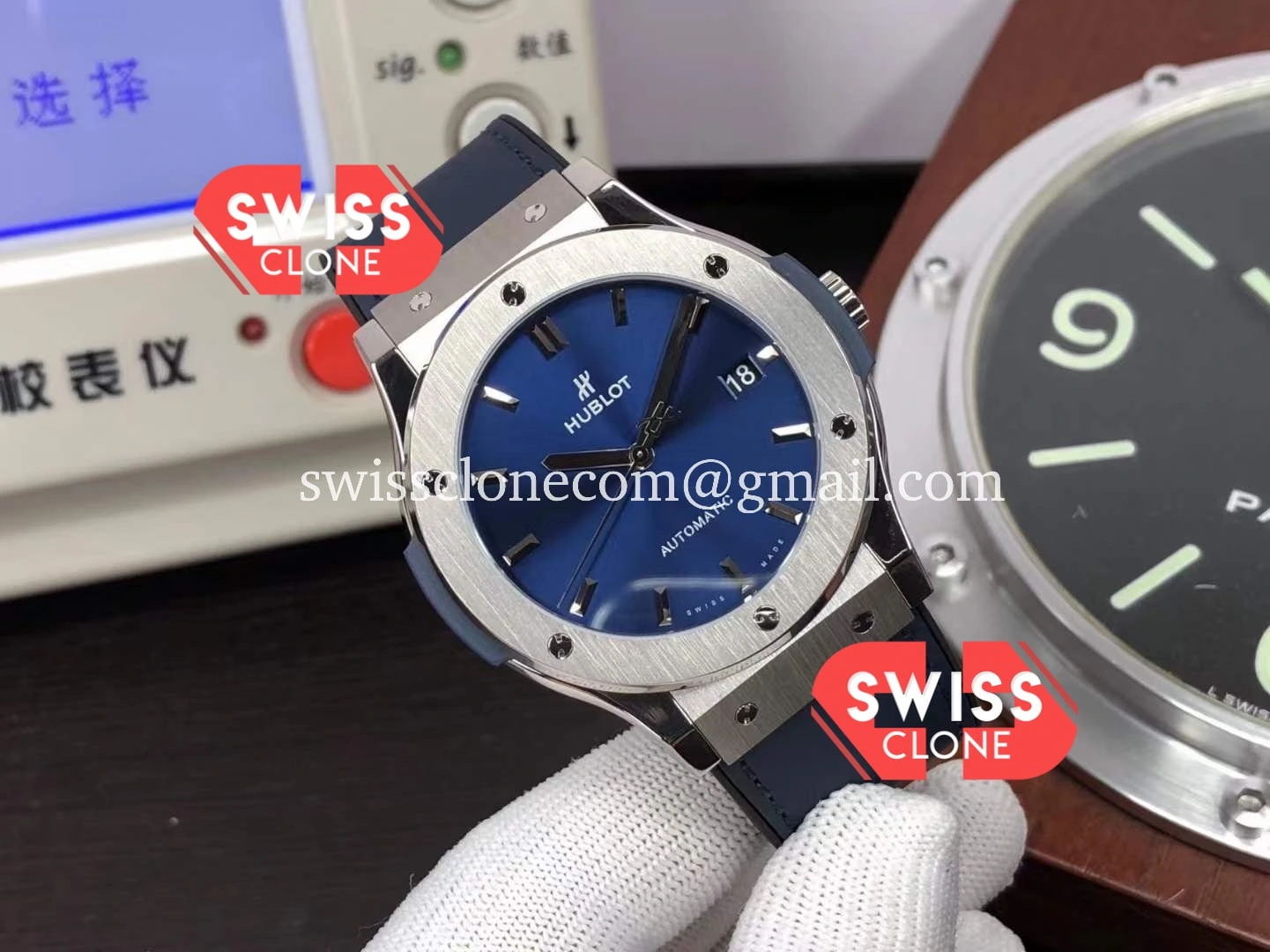 Hublot Classic Fusion 42MM Blue Dial - Image 2