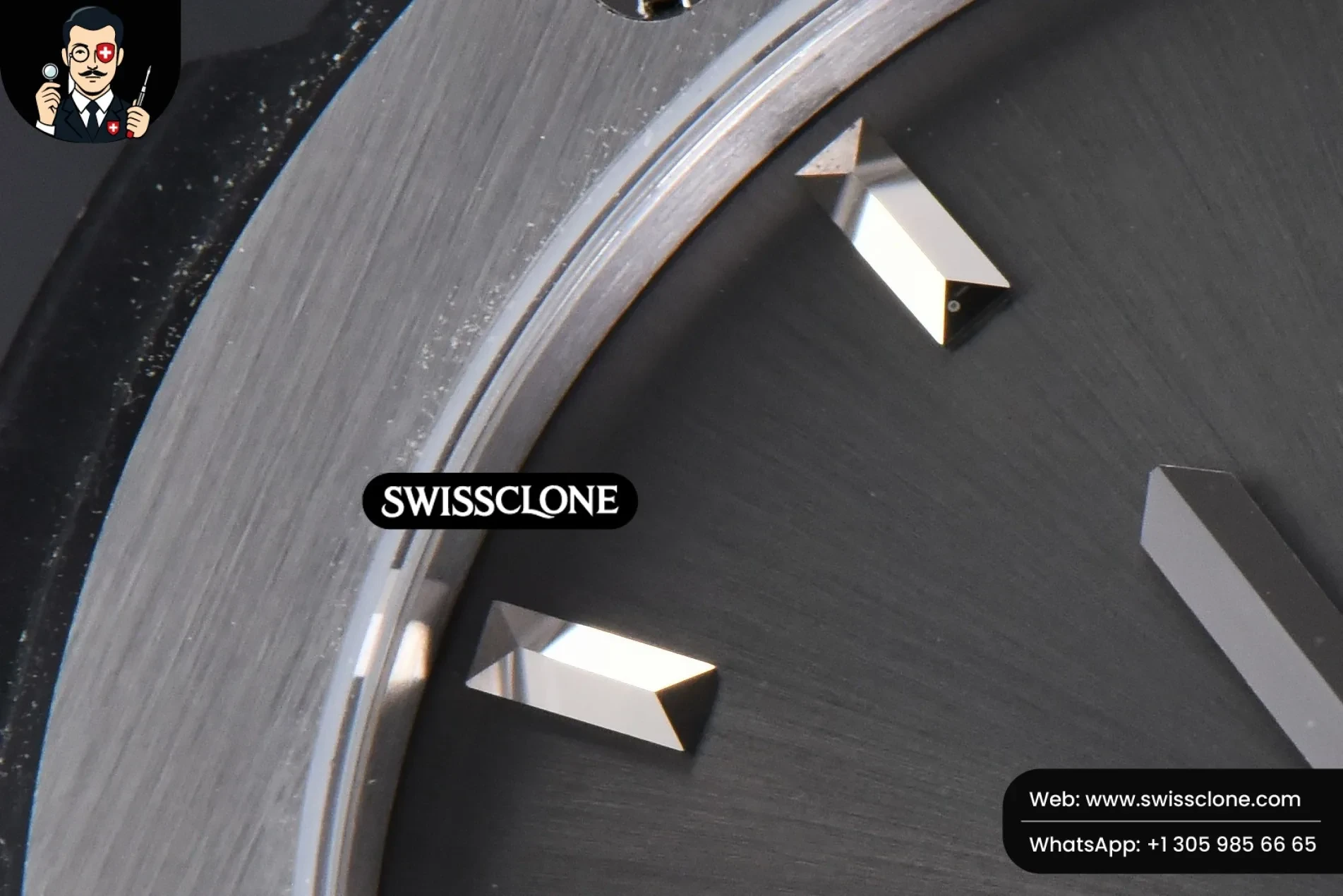 Hublot Classic Fusion 42mm JJ+F Gray Dial Black Leather 1:1 Super Clone - Clasp & Bracelet Finishing