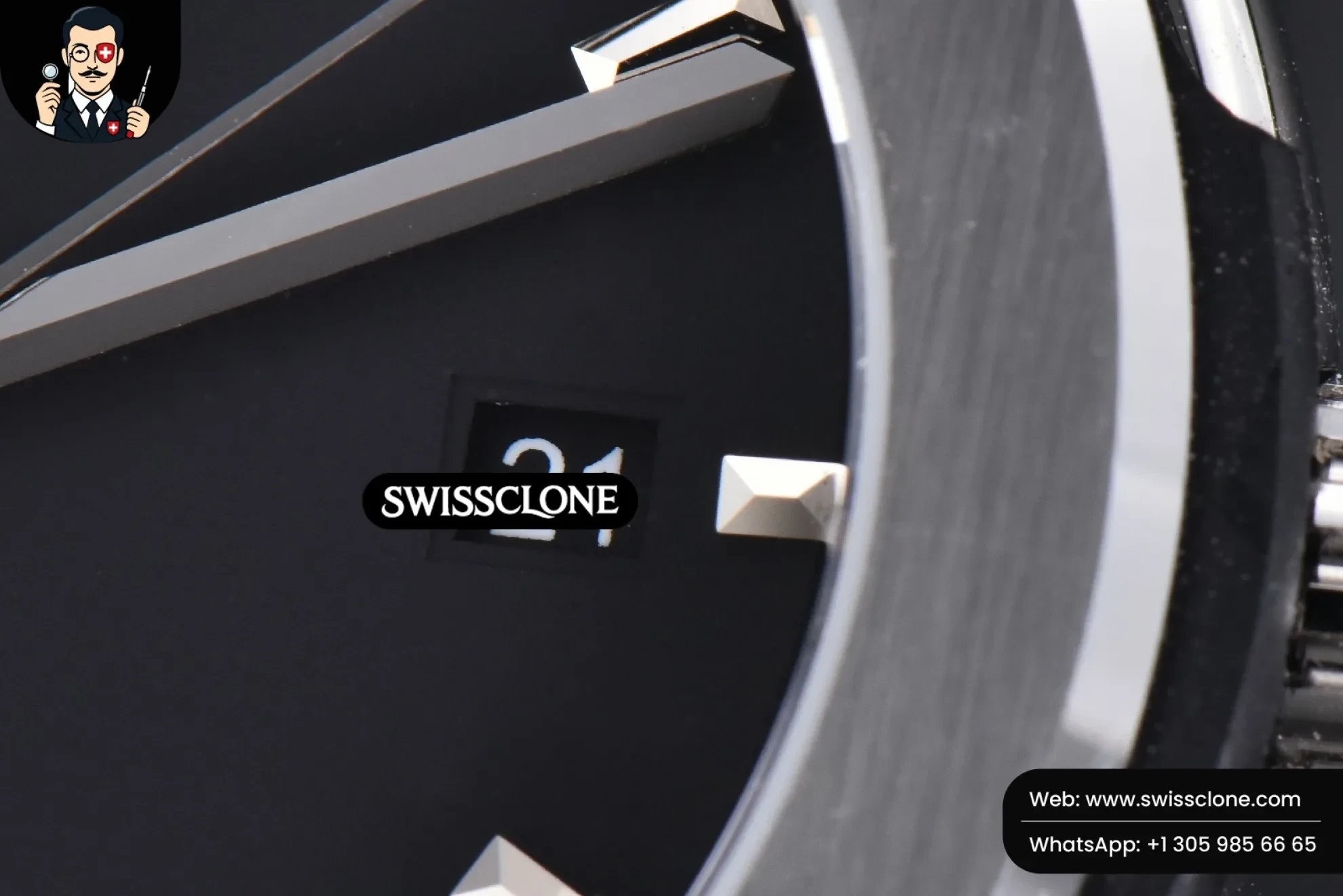Hublot Classic Fusion 42mm JJ+F Gray Dial Black Rubber Swiss Clone - View 3