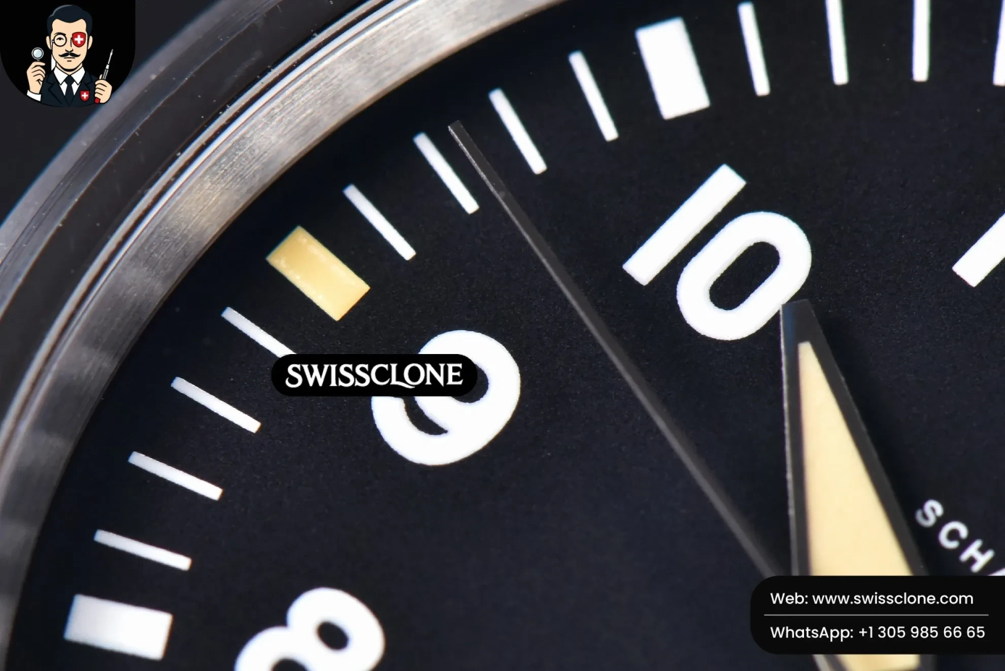 IWC Mark XVIII IW327010 MKSF 40mm Blue Dial Le Petit Prince Brown Leather 9015
