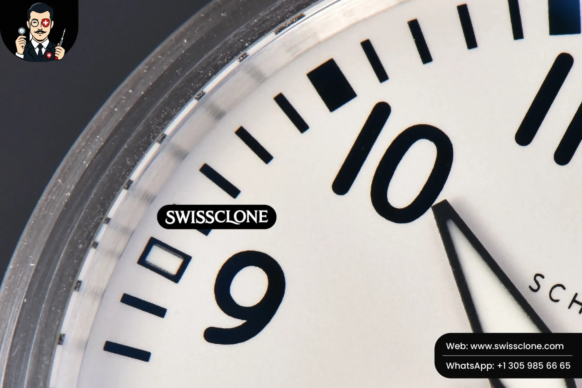 IWC Mark XVIII IWC327017 V7F 40mm White Dial Beige Leather V7F 1:1 Super Clone - Caseback & Cloned Calibre Movement