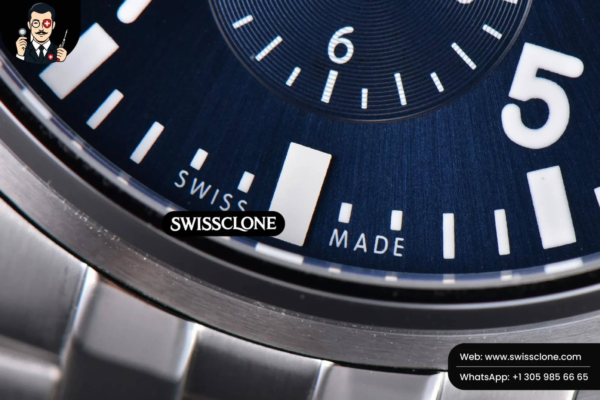 IWC Pilot Chrono IW377717 43mm “Le Petit Prince” Swiss Clone - View 3