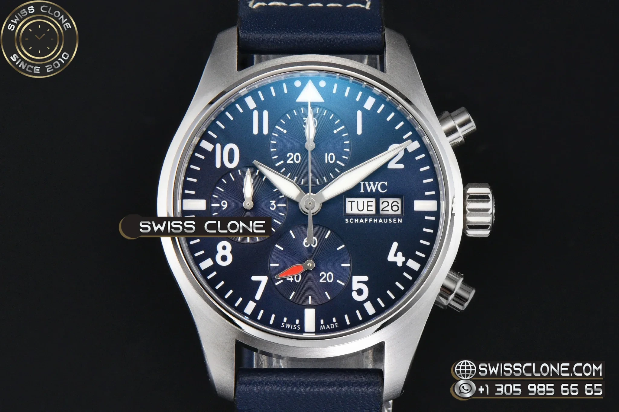 IWC Pilot Chrono IW388101 Blue Dial 41mm - Image 2