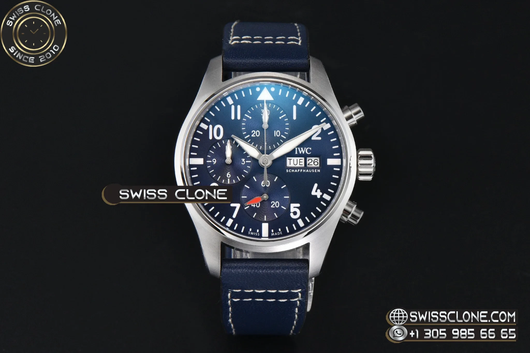 IWC Pilot Chrono IW388101 Blue Dial 41mm