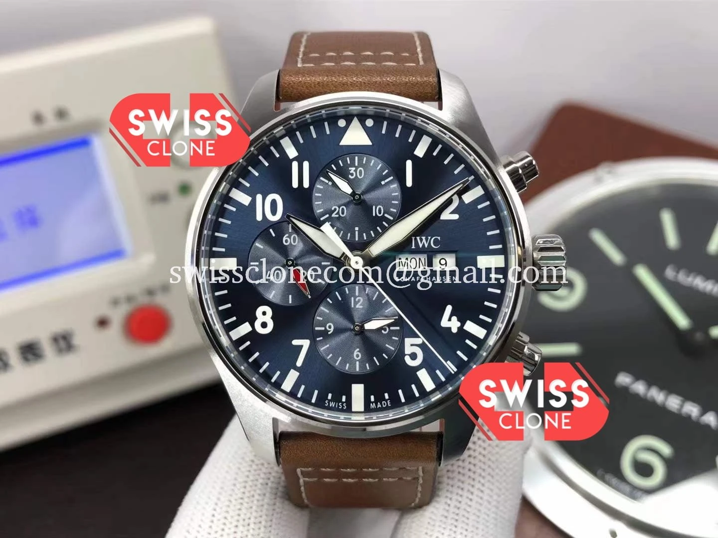 IWC Pilot Chronograph Blue Dial