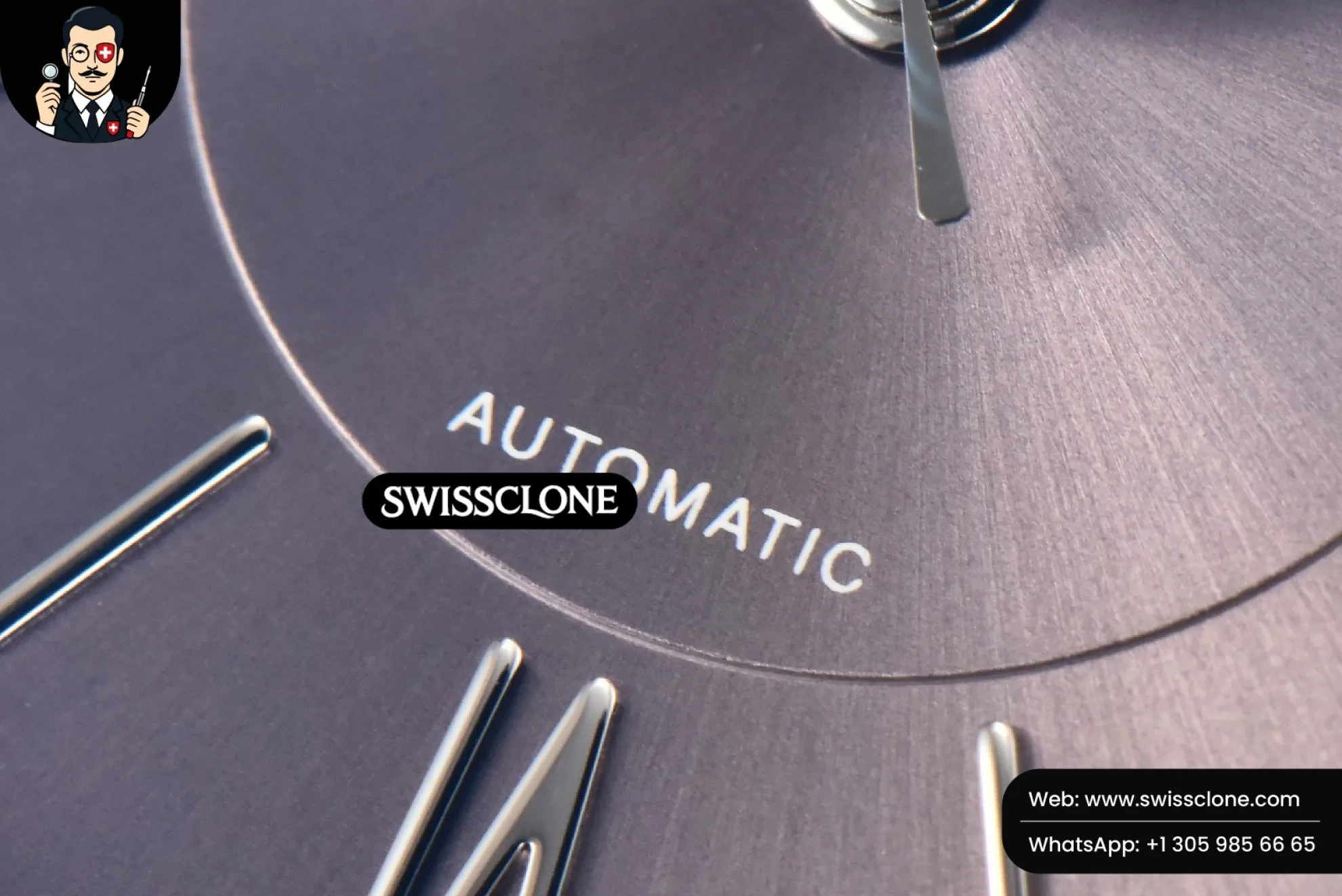 IWC Portofino V7F 37mm Gray Dial Silver Marker Black Leather 1:1 Super Clone - Lateral Case Thickness Profile