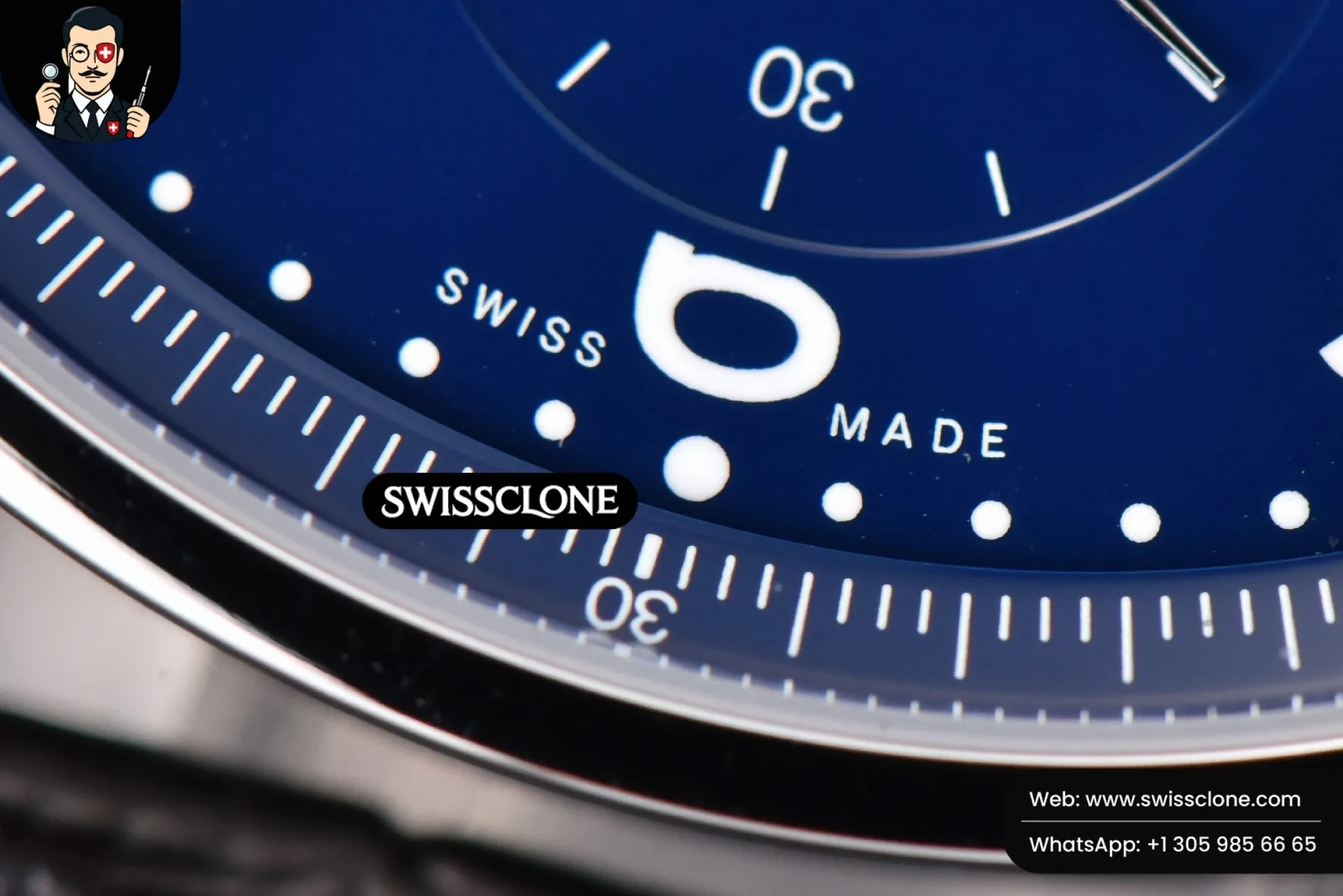 IWC Portugieser Chrono “150 Years” IW371601 41mm Blue Dial Black Cal69355 Swiss