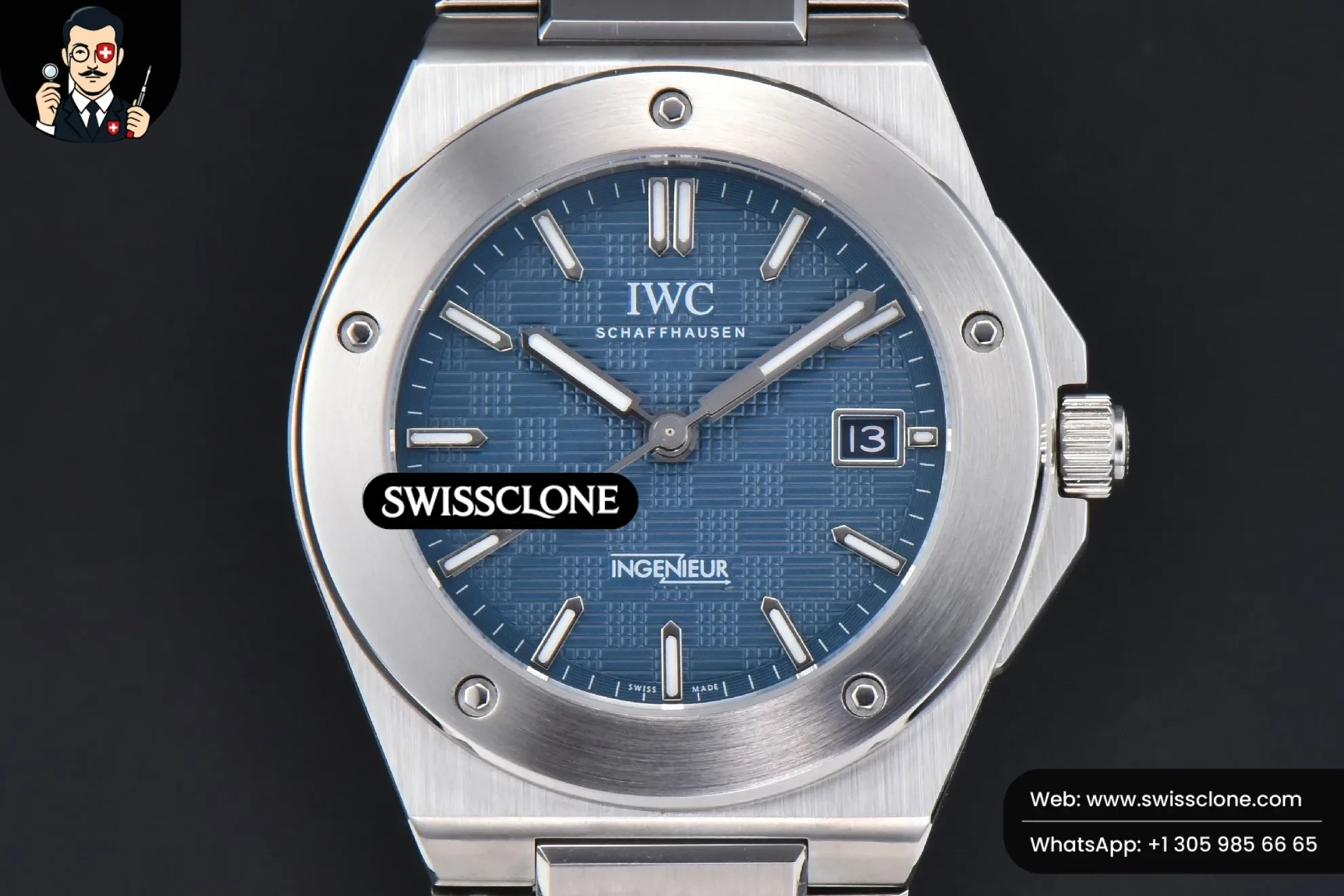 Ingenieur 40mm GHF Blue Textured Dial MY9015