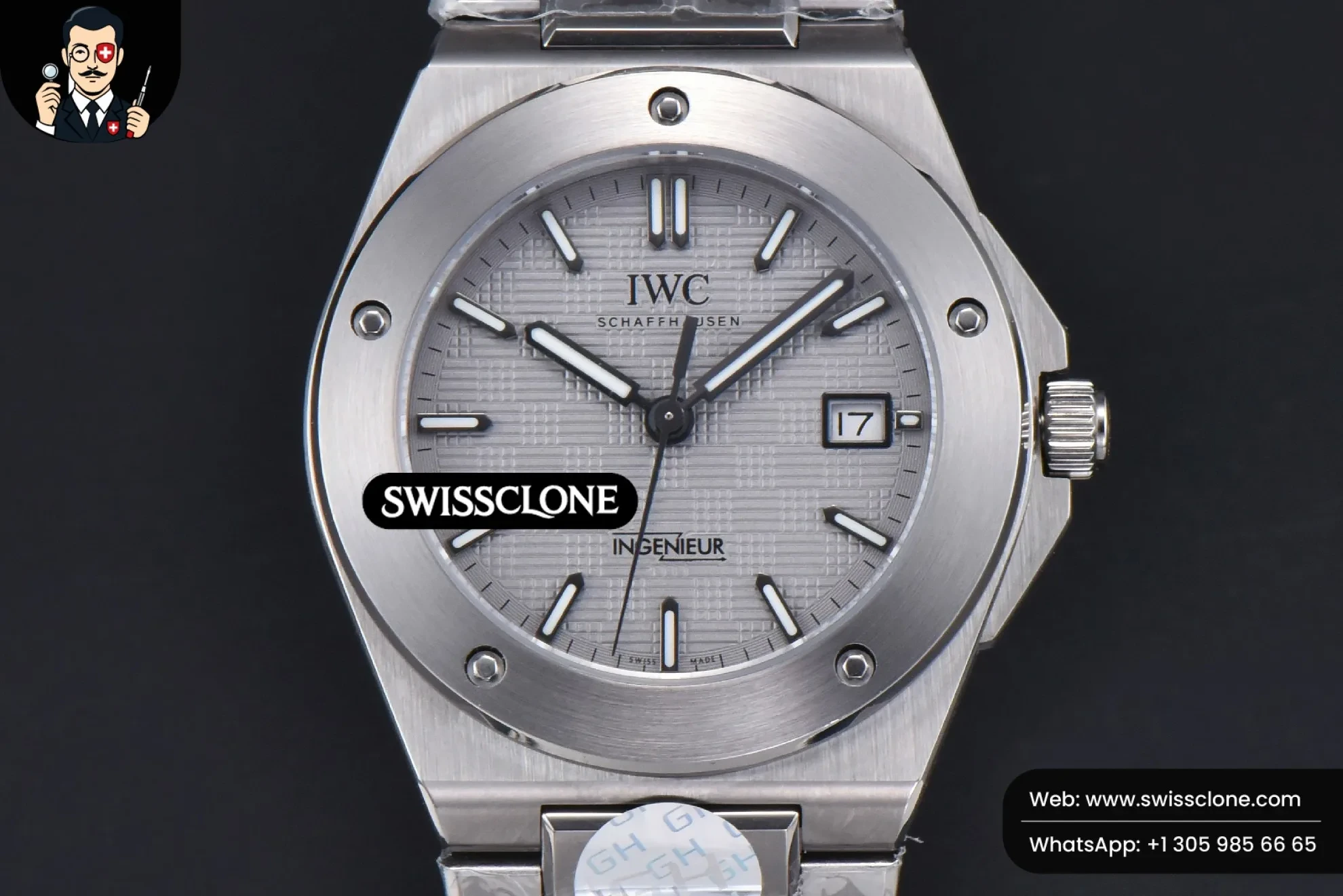 Ingenieur 40mm GHF Gray Textured Dial MY9015