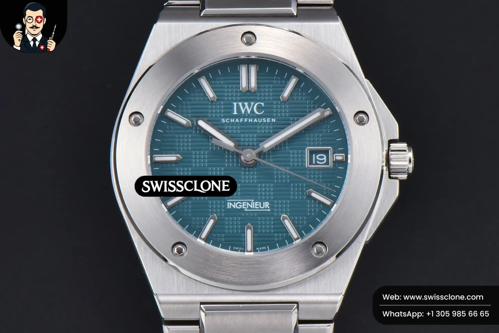 Ingenieur 40mm GHF Green Textured Dial MY9015