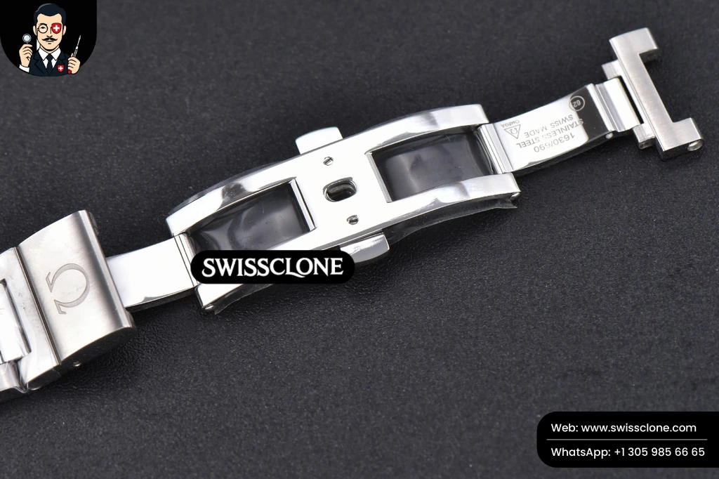 Omega Aqua Terra 150M 43mm GMT Black Textured Dial SS Bracelet A8605 (VSF) 1:1 Super Clone - Atelier Macro View #24