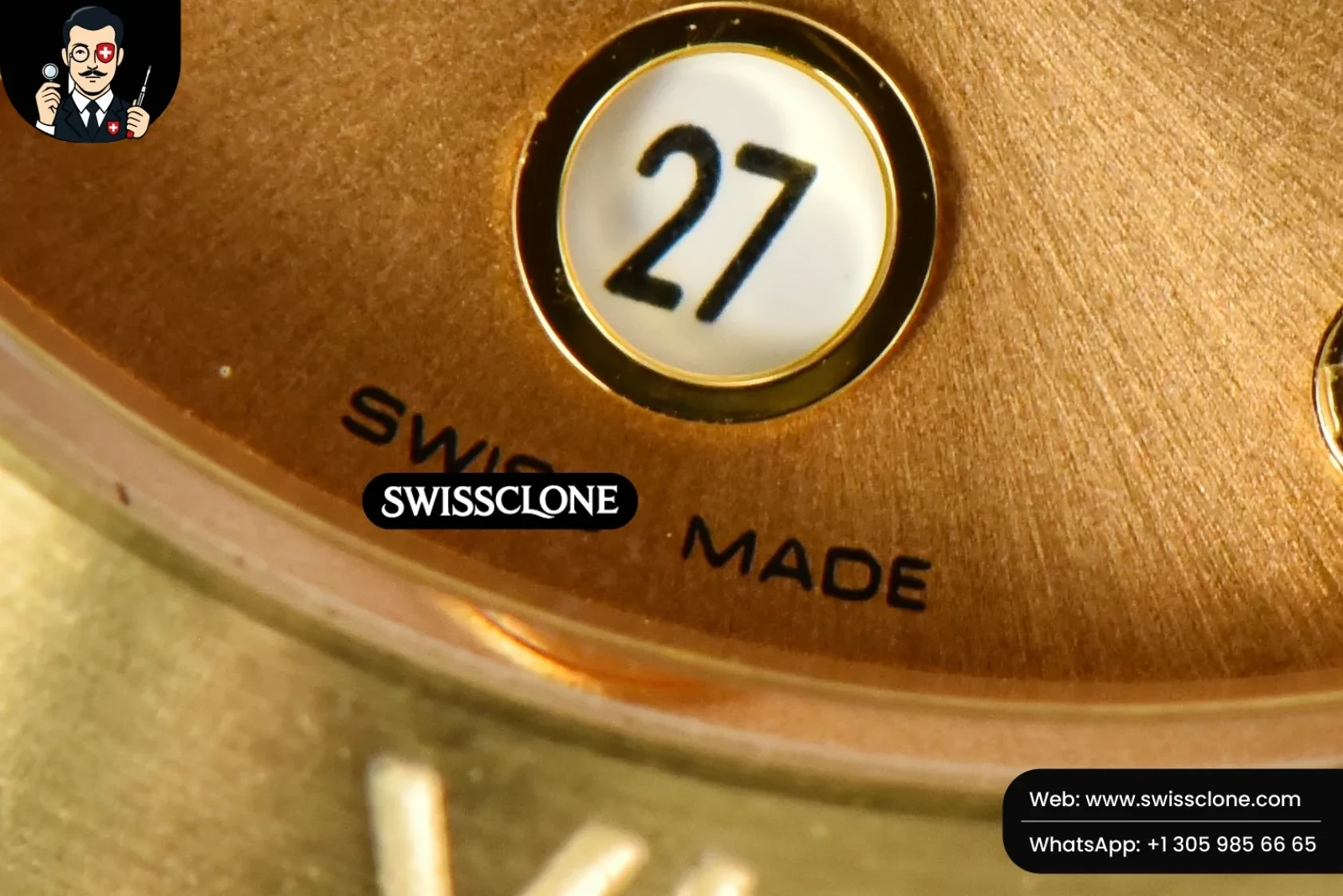 Omega Constellation 29mm TWSF Gold Dial YG/SS 1:1 Super Clone - On-Wrist Presence View