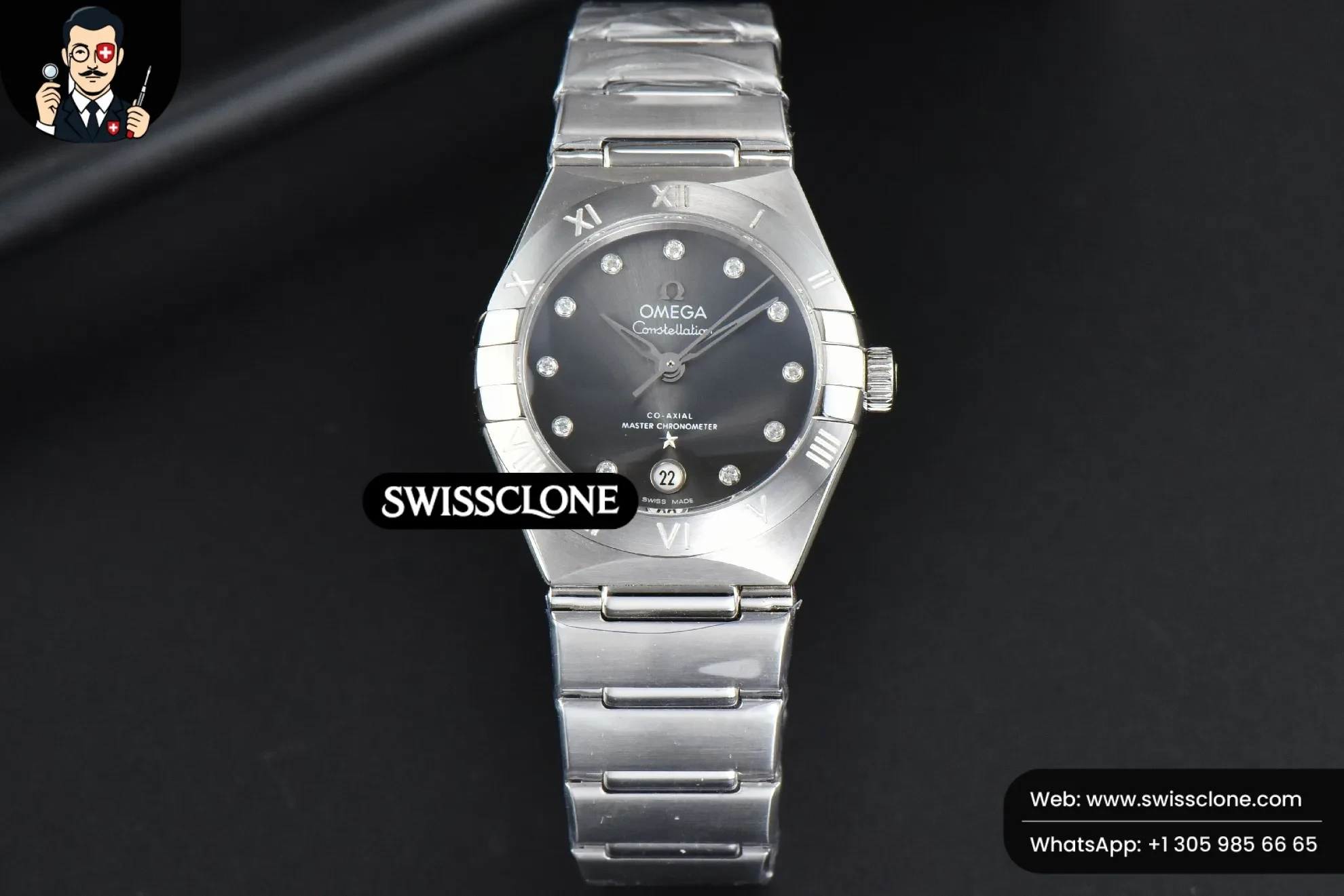 Omega Constellation 29mm TWSF Gray Dial
