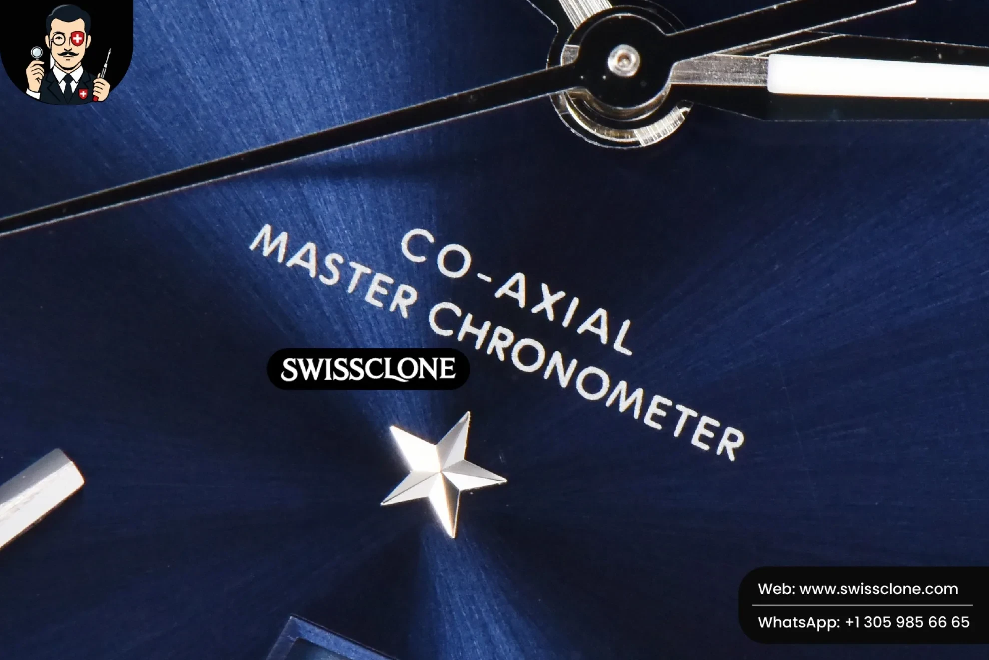 Omega Constellation 41mm Blue Ceramic Blue Dial Blue Gummy 1:1 Super Clone - On-Wrist Presence View