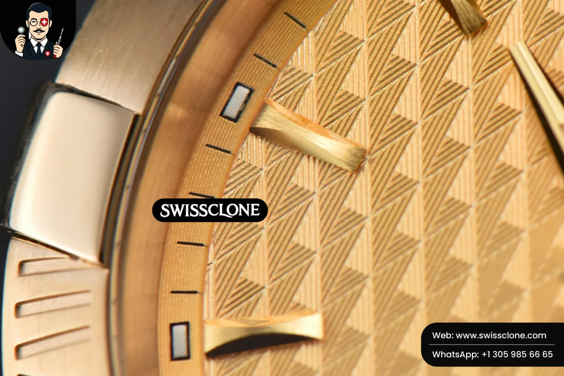 Omega Constellation YG/SS 38mm Gold Textured Dial YG/SS 1:1 Super Clone - On-Wrist Presence View