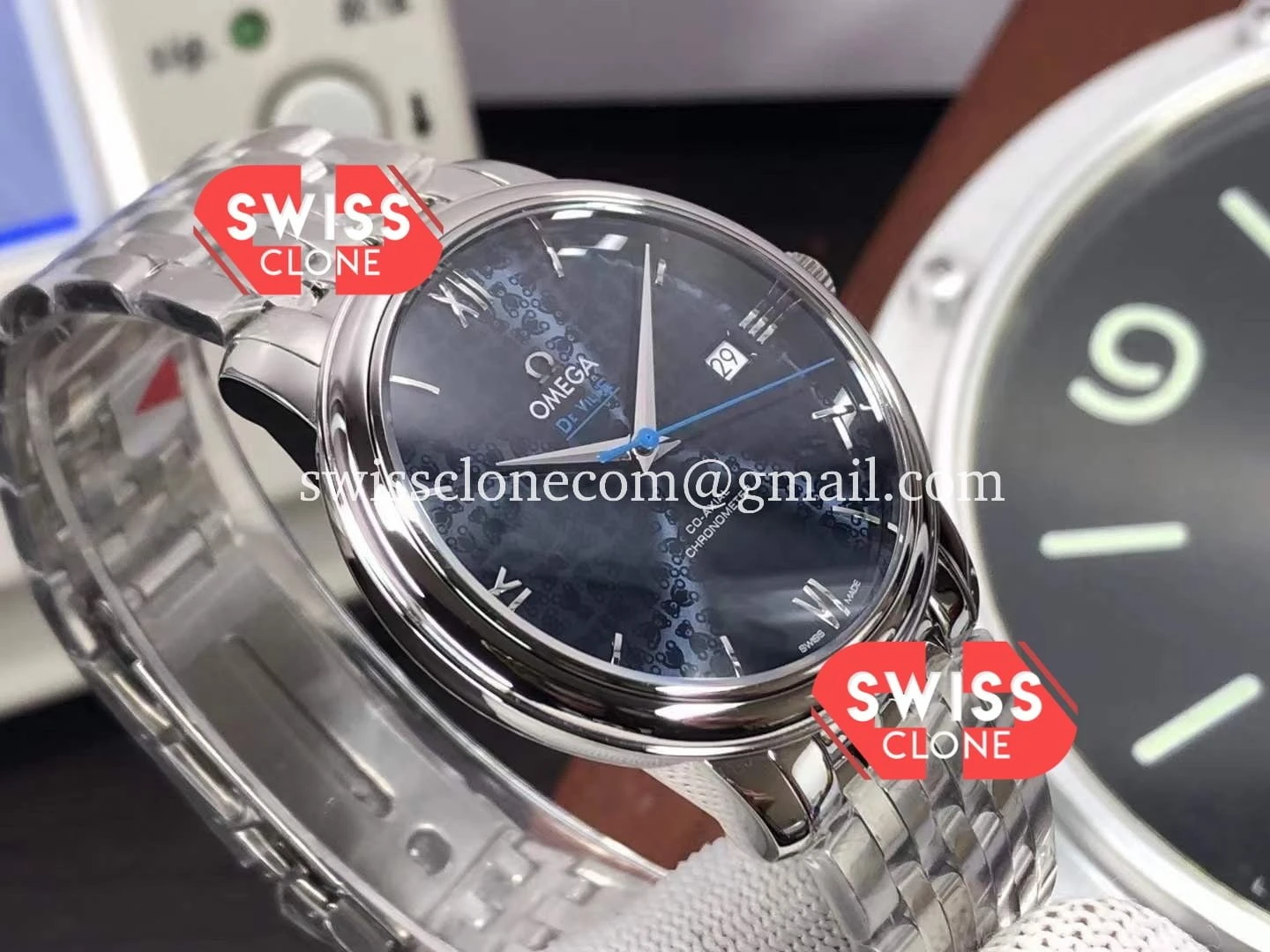 Omega De Ville Prestige Co Axial 39.5MM 1:1 Super Clone - Bezel & Case Profile