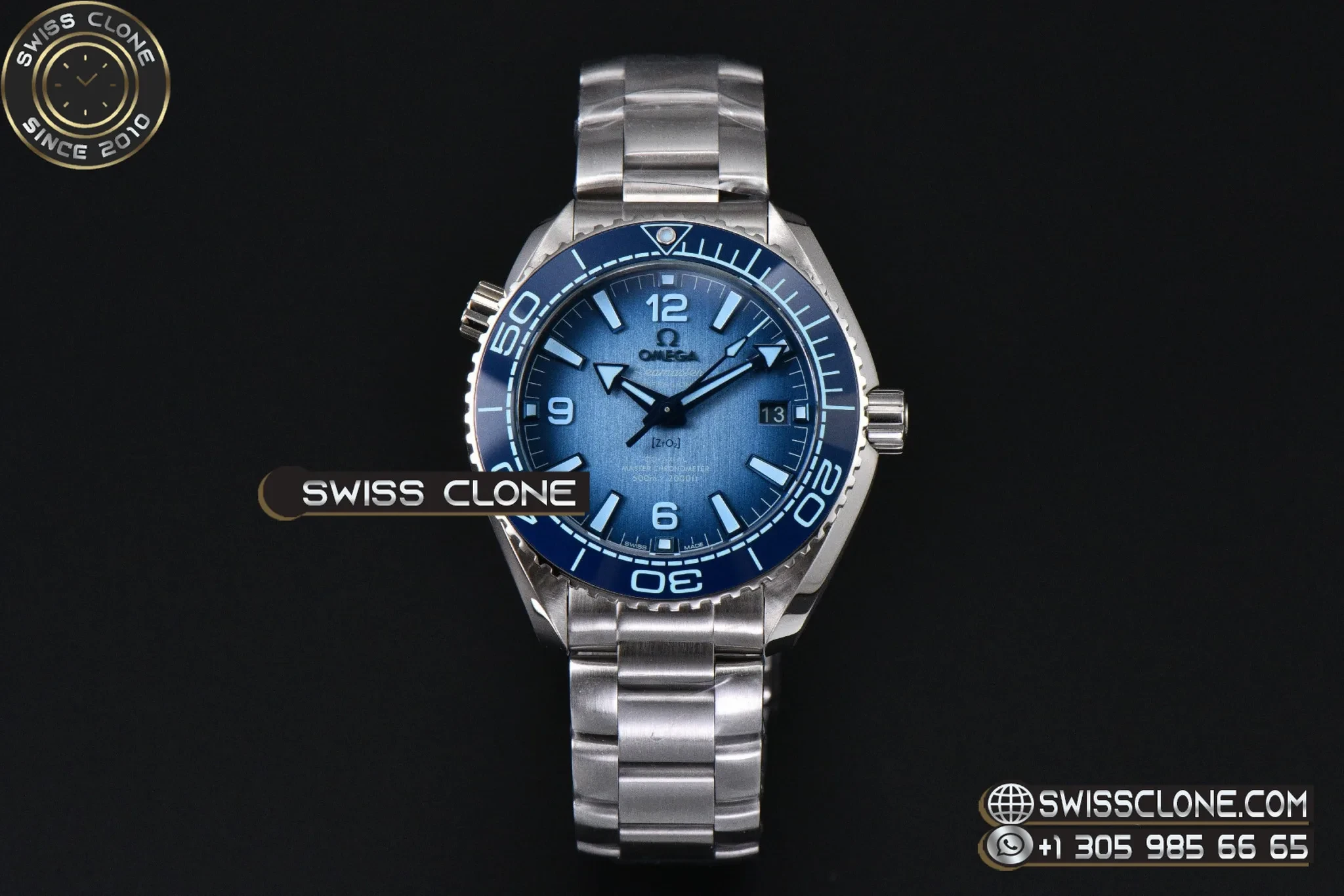Omega Planet Ocean 600M 40mm Ice Blue Dial VS8800