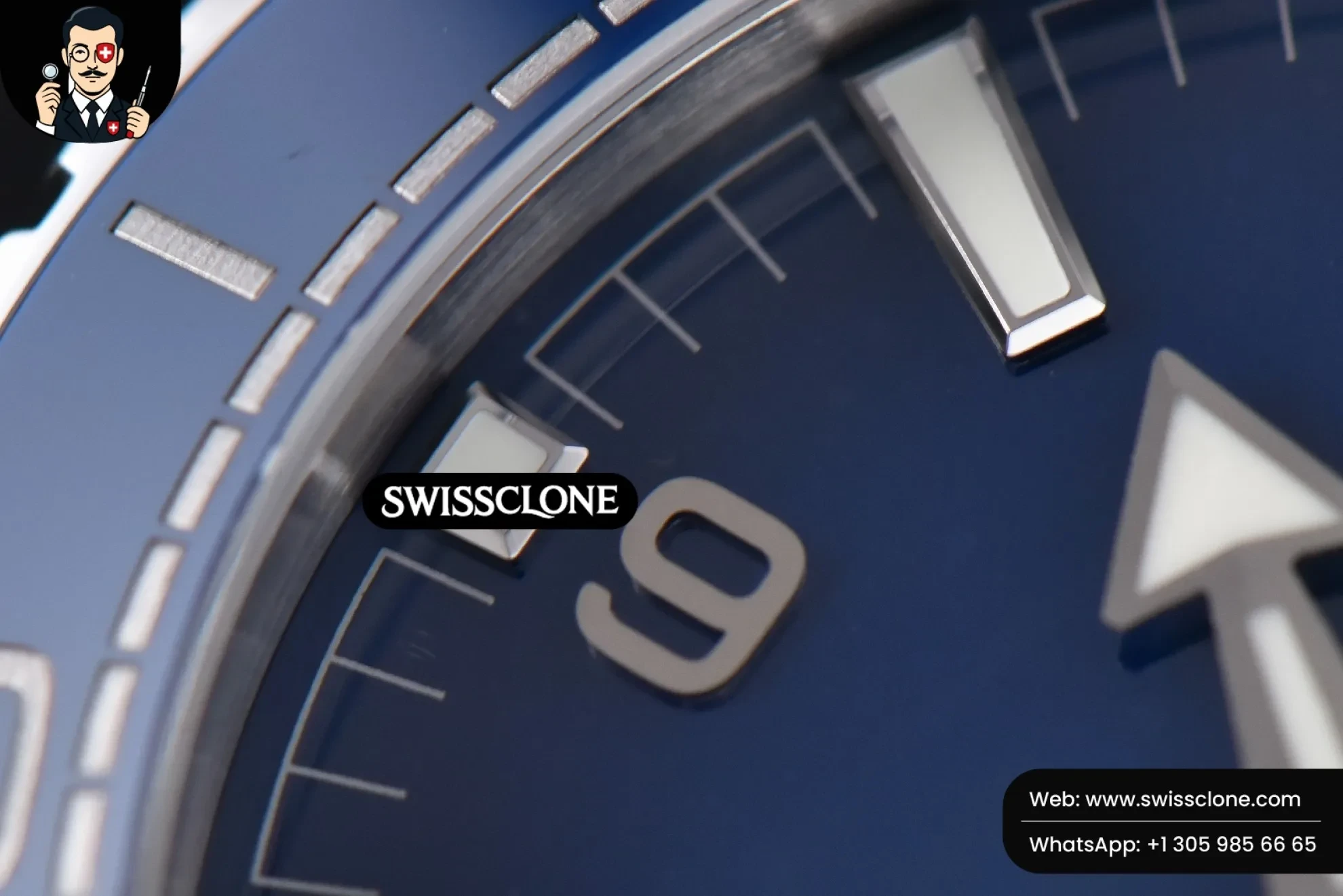 Omega Planet Ocean 600m 43.5mm Blue Dial - Clasp, Bracelet & Buckle Detail | 1:1 Swiss Super Clone