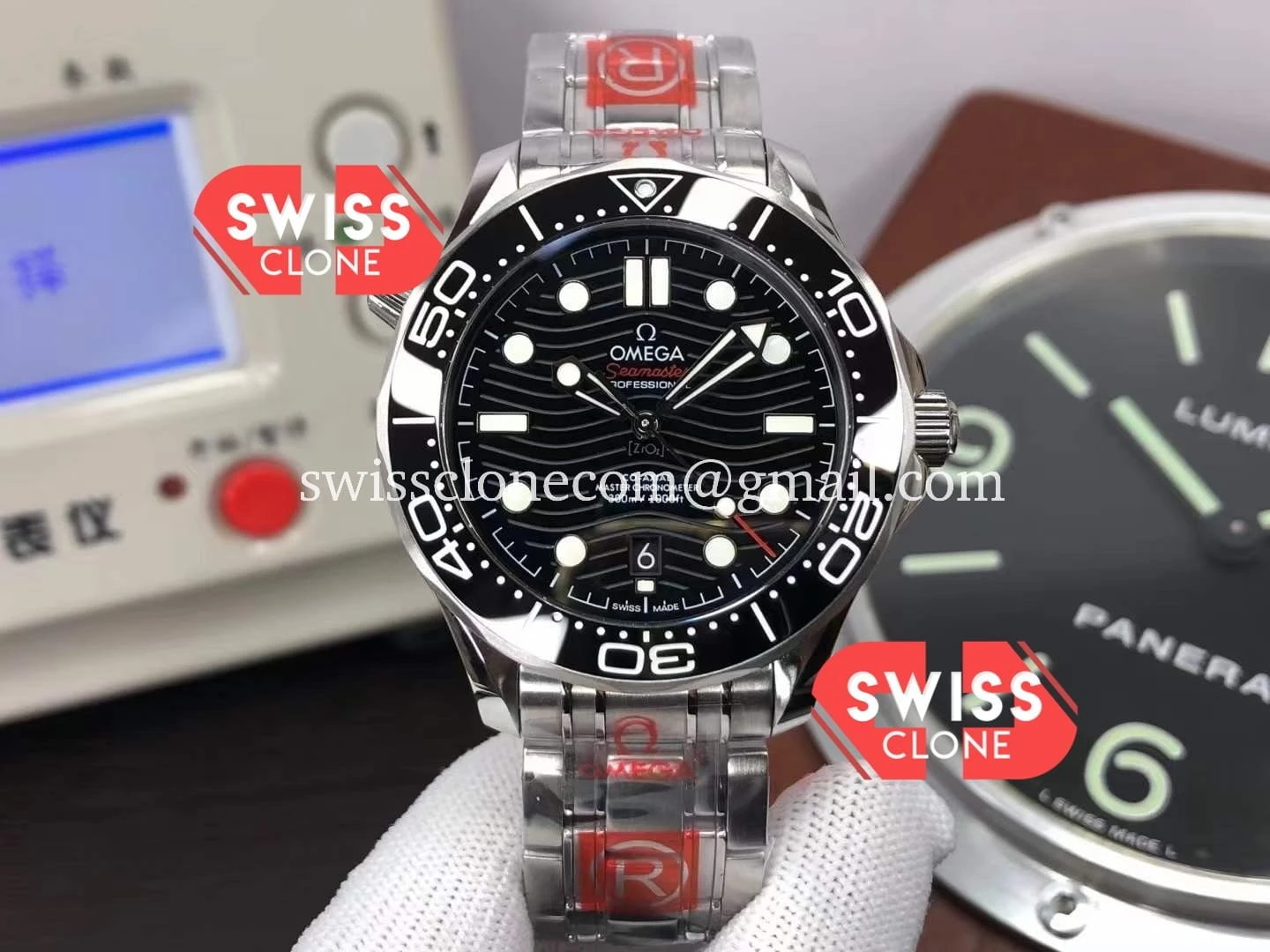 Omega Seamaster 300M Master Chronometer Black 904L