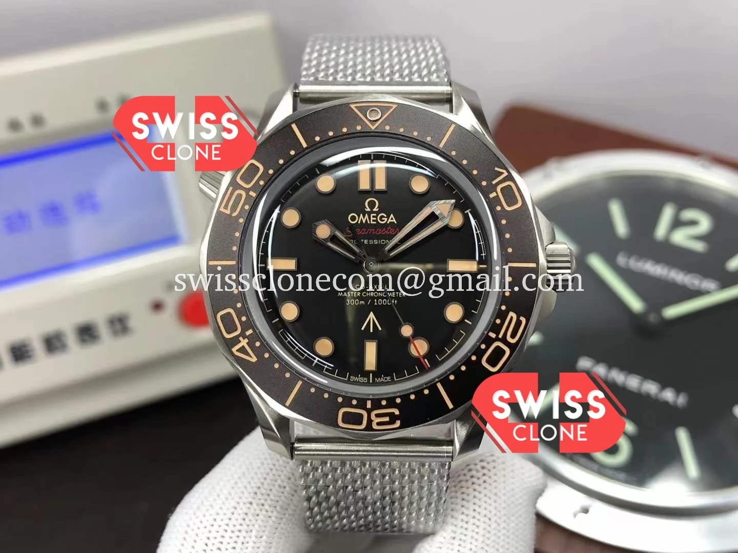 Omega Seamaster 300M No Time To Die Steel