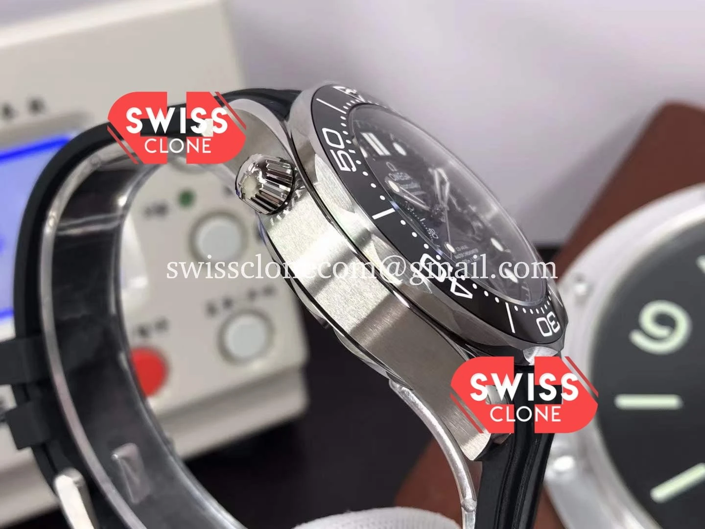 Omega Seamaster Co Axial Master 1:1 Super Clone - Lateral Case Thickness Profile