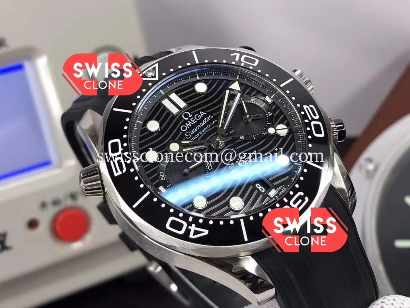 Omega Seamaster Co Axial Master 1:1 Super Clone - Clasp & Bracelet Finishing