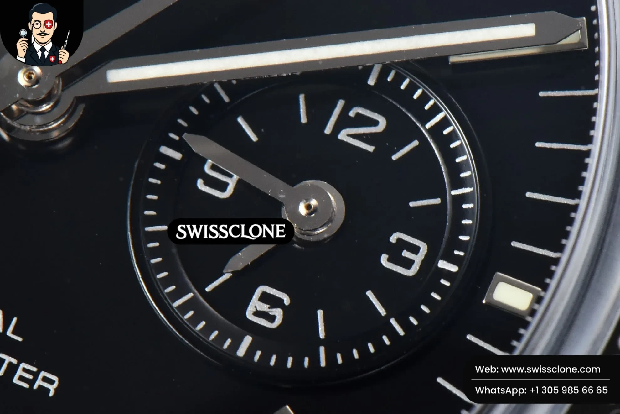Omega Speedmaster ‘Dark Side Of The Moon’ Real Ceramic OMF 44mm Black Dial Nylon 1:1 Super Clone Det - Lateral Case Thickness Profile