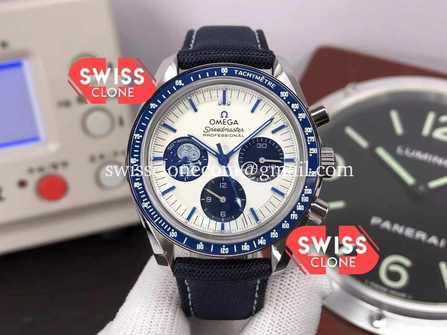 Omega Speedmaster Professional Silver Snoopy 50th