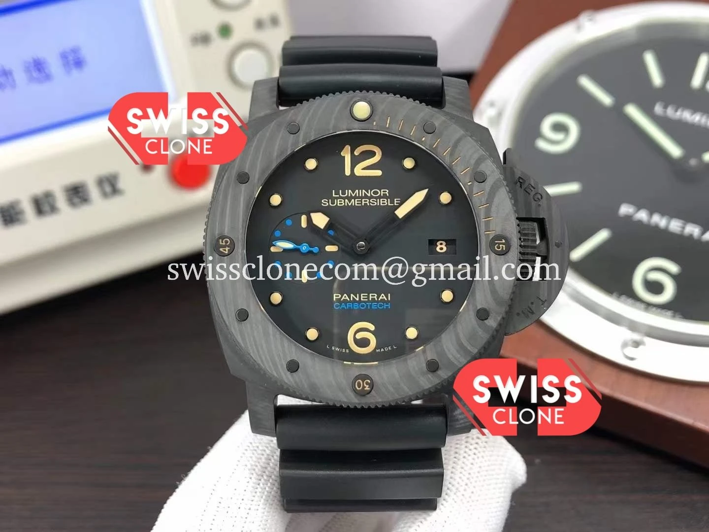Panerai Luminor 1950 Submersible PAM616 Carbotech