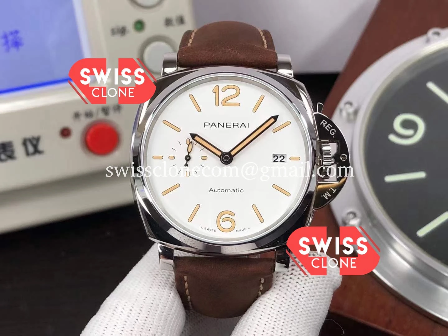 Panerai Luminor DUE PAM1046 White Dial 42MM 904L