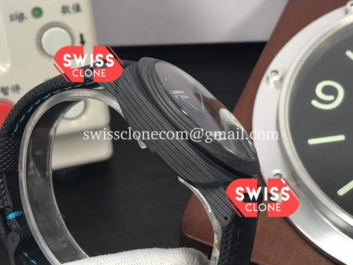 Panerai Luminor Marina Carbotech PAM1661 1:1 Super Clone - Caseback & Cloned Calibre Movement