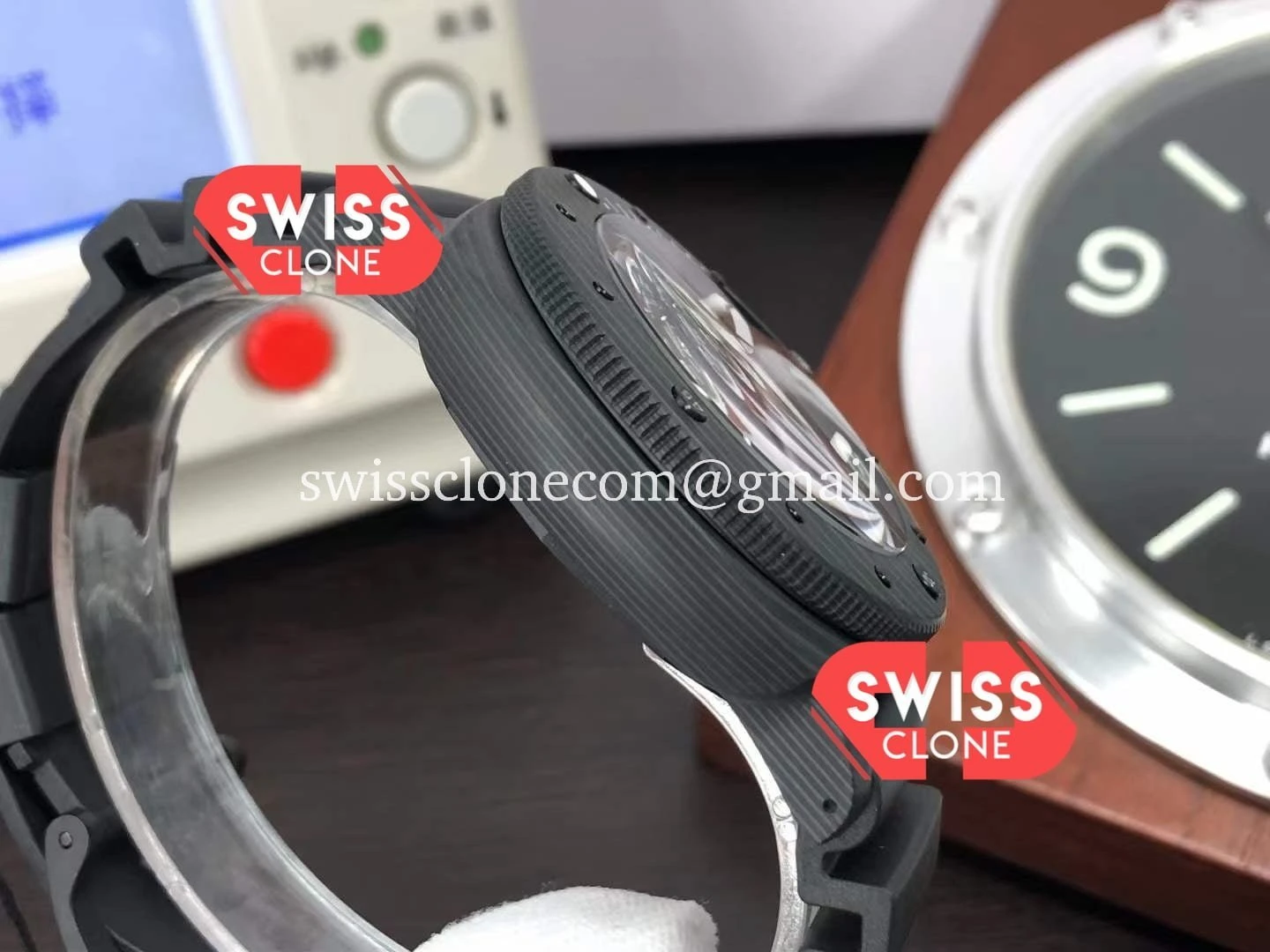 Panerai Luminor Marina Carbotech PAM979 1:1 Super Clone - Caseback & Cloned Calibre Movement