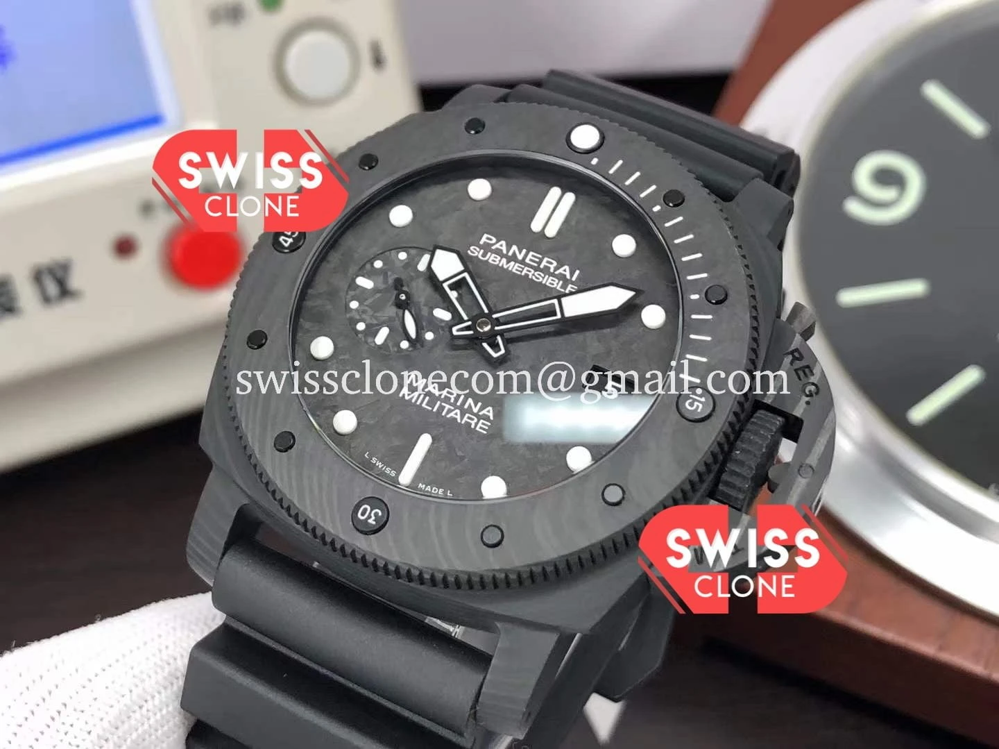 Panerai Luminor Marina Carbotech PAM979 1:1 Super Clone - Clasp & Bracelet Finishing