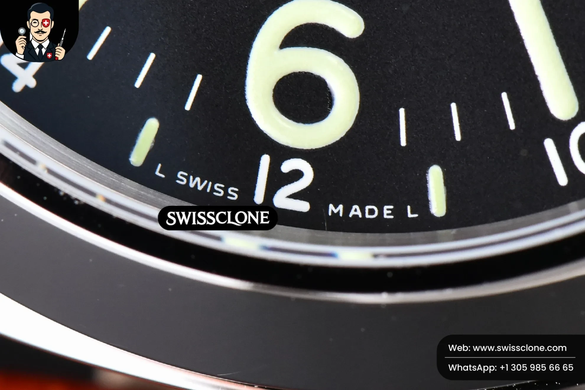Panerai PAM088 GMT 44mm Black Dial Brown Leather P9001 1:1 Super Clone - On-Wrist Presence View