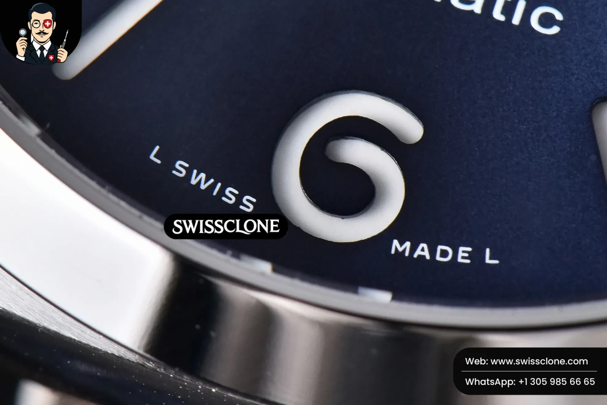 Panerai PAM1313 44mm Blue Dial Blue Leather P9010 1:1 Super Clone - On-Wrist Presence View