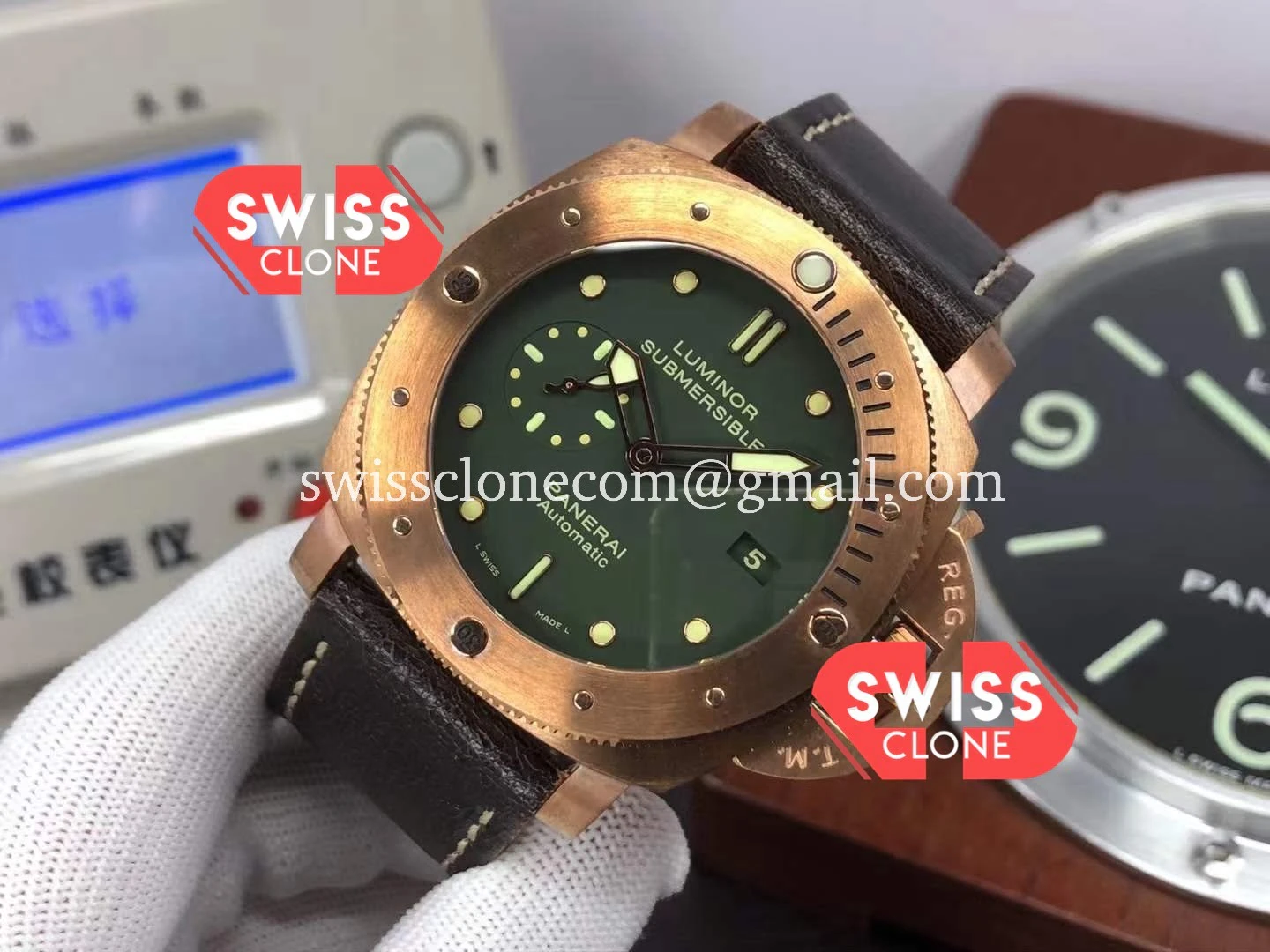 Panerai PAM382 Luminor Submersible 1950 1:1 Super Clone - Clasp & Bracelet Finishing